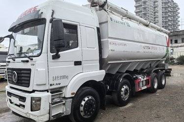 二手粉粒物料运输车 东风新疆 东风锦程 350 7.1 8X4图片