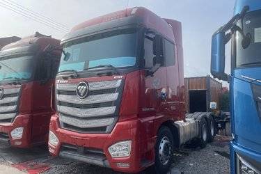 二手福田 欧曼EST 北方版 580马力 6X4 牵引车(有缓速器)(采埃孚16挡)(国六) 双驱 康明斯二手牵引车 黄牌图片