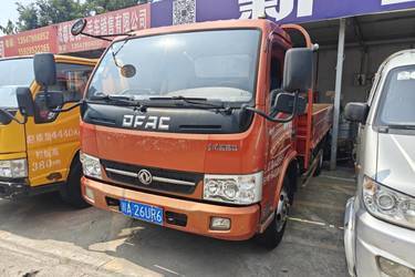 二手东风 多利卡D6-L 锐能版 130马力 4.17米单排栏板轻卡(国五) 单桥 东安二手载货车 蓝牌图片