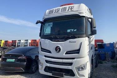 二手陕汽重卡 德龙X6000 轻量化旗舰版 610马力 6X4 AMT自动档牵引车(液缓)(国六) 双驱 潍柴二手牵引车 黄牌