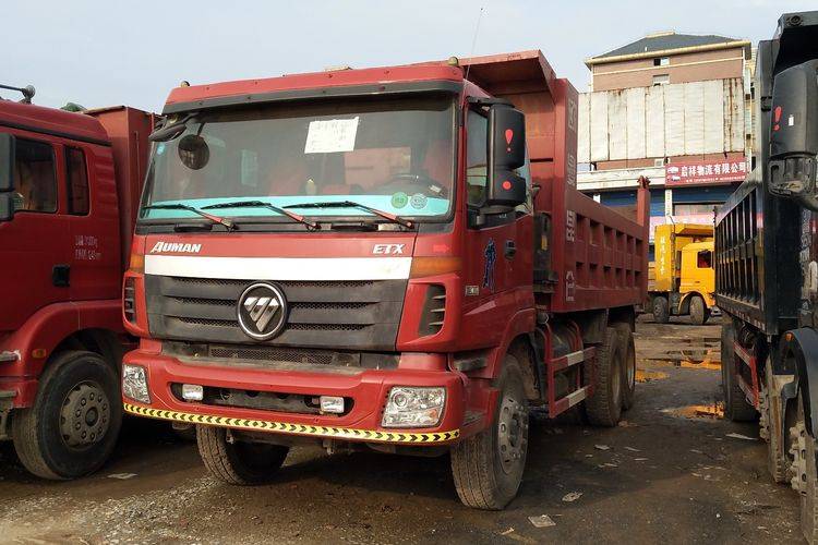 江西中山二手自卸車在售 歐曼後八輪工程轉讓出售_卡家二手車