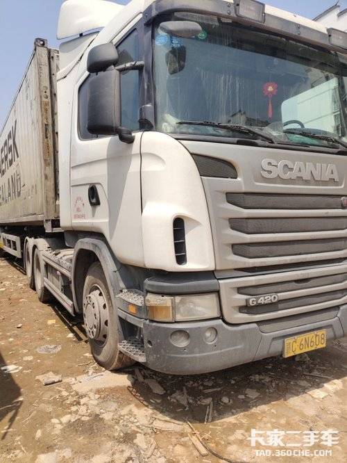 牵引车斯堪尼亚420马力