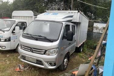 二手福田 祥菱M2 1.5L 116马力 汽油 3.1米双排厢式微卡(国六) 单桥 东安二手载货车 蓝牌图片