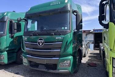 二手福田 欧曼GTL 520马力 6X4 牵引车(国六) 双驱 福田康明斯二手牵引车 黄牌图片