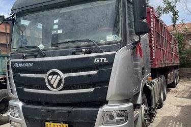 二手福田 欧曼GTL 9系重卡 超能版 460马力 6X4牵引车(国五) 双驱 福田康明斯二手牵引车 黄牌图片