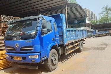 二手东风 劲诺 130马力 6.5米自卸车(国四) 单桥 东风二手自卸车 黄牌图片