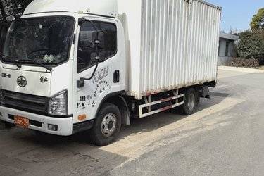 二手解放 虎VN 130马力 4.16米单排厢式轻卡底盘(6挡)(国五) 单桥 潍柴二手载货车图片