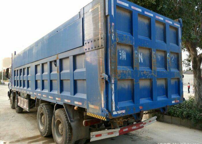 重庆二手自卸车欧曼四桥自卸_重庆二手自卸车