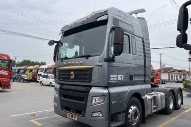 二手中国重汽 汕德卡SITRAK G7S重卡 610马力 6X4 AMT自动档牵引车(带液缓)(国六) 双驱 潍柴二手牵引车 黄牌