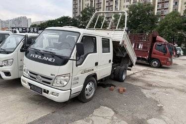 二手福田 时代骁运7 82马力 4X2 2.93米自卸车(国五) 单桥 全柴二手自卸车 蓝牌图片