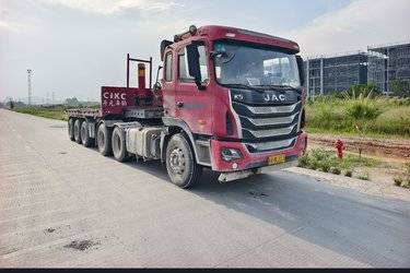 二手江淮 格尔发K5ⅡW重卡 375马力 6X4 牵引车(国五) 双驱 潍柴二手牵引车 黄牌