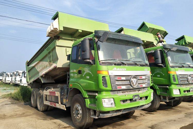 已售二手自卸车 福田欧曼etx 350马力