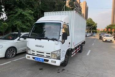 二手庆铃 五十铃100P 98马力 4.25米单排厢式轻卡(国四) 单桥 庆铃五十铃二手载货车 蓝牌