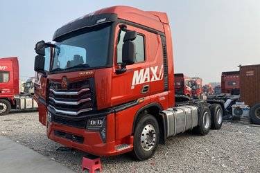 二手中国重汽 HOWO Max重卡 510马力 6X4牵引车(国六)  曼二手牵引车 黄牌图片