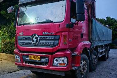 二手陕汽重卡 德龙新M3000 复合版 310马力 8X4 7.2米自卸车(国五) 前四后八 潍柴二手自卸车 黄牌图片