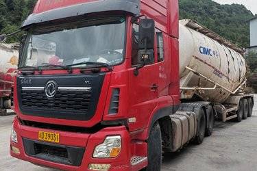 二手东风商用车 天龙重卡 2018款轻赢版 450马力 6X4牵引车(国五) 双驱 东风股份二手牵引车 黄牌