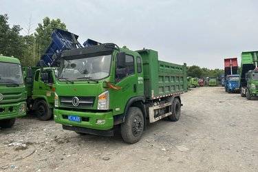 二手东风华神 T3 160马力 4X2 3.8米自卸车(国五) 单桥 玉柴二手自卸车 蓝牌图片