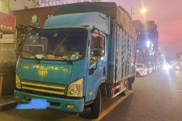 二手解放 虎VH 124马力 3860轴距单排轻卡底盘(国四) 单桥 常柴二手载货车 黄牌