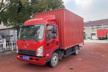 二手陕汽商用车 轩德X9 物流版 129马力 3.75米排半厢式轻卡(国五) 单桥 云内动力二手载货车 蓝牌图片