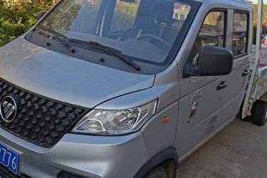 二手福田 祥菱V3 1.6L 122马力 3.02米双排栏板微卡(国六) 单桥 东安二手载货车 蓝牌