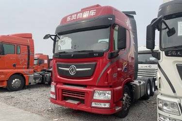 二手东风商用车 天龙旗舰KX 2019款 豪华版 560马力 6X4牵引车(国五) 双驱 康明斯二手牵引车 黄牌