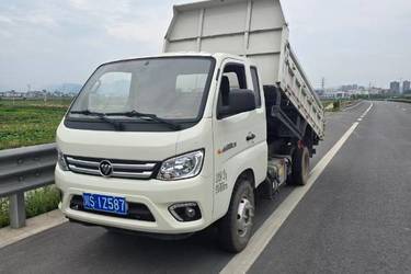 二手福田瑞沃 小金刚C版 95马力 4X2 3.3米自卸车(国六) 单桥 全柴二手自卸车 蓝牌图片