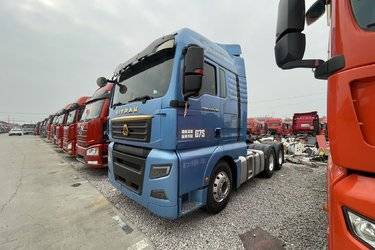 二手中国重汽 汕德卡SITRAK G7S重卡 680马力 6X4 AMT自动档牵引车(国六) 双驱 潍柴二手牵引车 黄牌