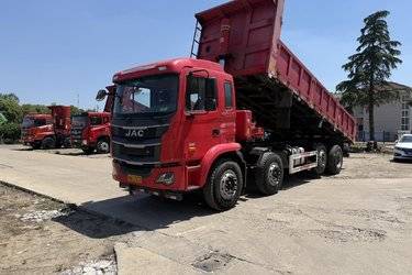 二手江淮 格尔发K5W重卡 标载版 320马力 8X4 7米自卸车(国六) 前四后八 玉柴二手自卸车 黄牌图片