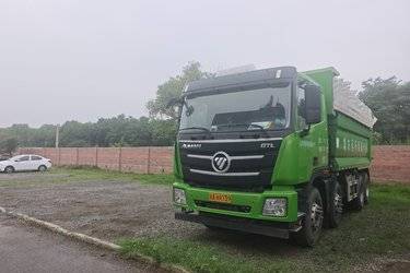 二手福田 欧曼GTL 基本型 5800马力 6X4 5.6米自卸车(国六) 后八轮 潍柴二手自卸车 黄牌图片