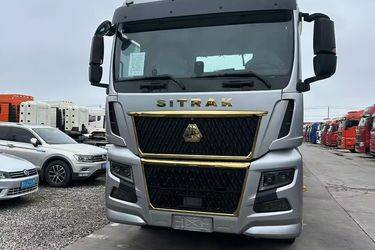 二手中国重汽 汕德卡SITRAK C9H重卡 570马力 6X4 AMT自动挡牵引车(国六) 双驱 曼二手牵引车 黄牌图片