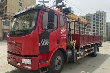 二手随车吊 一汽解放 解放J6L 220 5.7 4X2