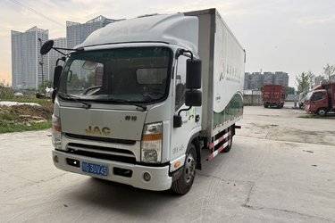 二手江淮 帅铃H380 141马力 3815轴距单排栏板轻卡(宽体)(国四) 单桥 康明斯二手载货车 蓝牌图片