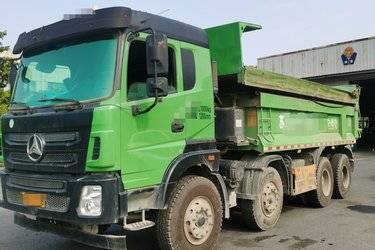二手三一集团 350马力 8X4 5.6米自卸车(国六) 前四后八 玉柴二手自卸车 黄牌图片