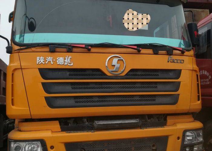 已售国三陕汽德龙后八轮自卸车 380马力,全原版