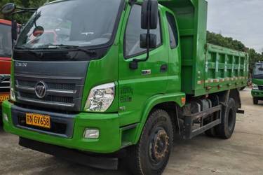 二手福田 瑞沃E3 160马力 4X2 4米自卸车(国五) 单桥 玉柴二手自卸车 蓝牌图片
