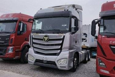 二手福田 欧曼EST-A 6系重卡 510马力 6X4牵引车(国五) 双驱 福田康明斯二手牵引车 黄牌图片