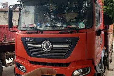 二手东风商用车 天锦KR中卡 245马力 4X2 6.75米栏板载货车(国五) 单桥 安徽康明斯二手载货车 黄牌图片