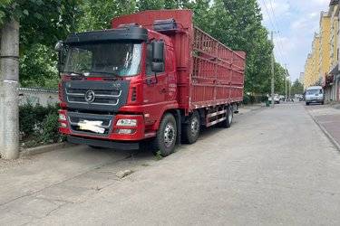 二手陕汽商用车 轩德X6中卡 轻量化版 220马力 6X2 7.8米仓栅式载货车(国五) 前四后四 潍柴二手载货车 黄牌