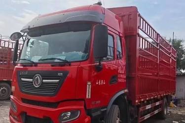 二手东风商用车 天锦KR重卡 舒适版 260马力 4X2 6.8米仓栅式载货车(东风)(高顶)(国六) 单桥 东风康明斯二手载货车 黄牌图片