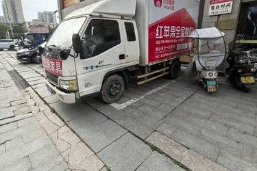 二手江铃 顺达小卡 122马力 3.3米单排厢式轻卡(国六) 单桥 江铃重汽二手载货车 蓝牌图片
