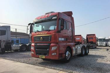 二手中国重汽 汕德卡SITRAK G7S重卡 510马力 6X4 AMT自动档牵引车(国六) 双驱 曼二手牵引车 黄牌图片