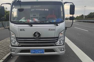 二手陕汽轻卡 德龙K3000 130马力 4.18米单排栏板轻卡(国六) 单桥 潍柴二手载货车 蓝牌图片