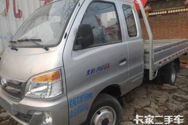 二手北汽黑豹 兴运G6 1.5L 116马力 汽油 3米排半栏板小卡(国六) 单桥 东安二手载货车 蓝牌图片