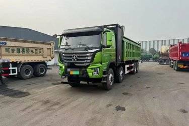 二手大运 锐胜 4X2 3.2米纯电动自卸车  二手电动卡车电动自卸车图片