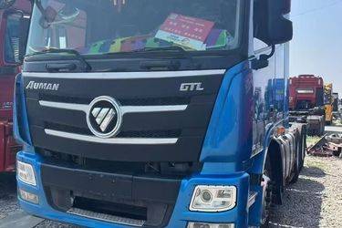 二手福田 欧曼GTL 6系重卡 460马力 6X4牵引车(国五) 双驱 福田康明斯二手牵引车 黄牌图片