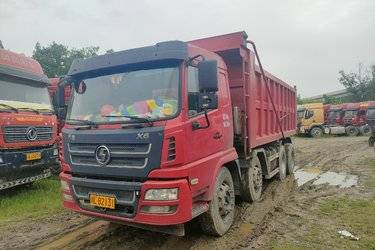 二手陕汽商用车 轩德X6 标载版 270马力 8X4 6米自卸车(国五) 前四后八 潍柴二手自卸车 黄牌图片