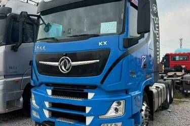二手东风商用车 天龙旗舰KX 王者版 600马力 6X4 牵引车(东风14挡)(速比3.64)(带液缓)(国六) 双驱 东风康明斯二手牵引车 黄牌图片