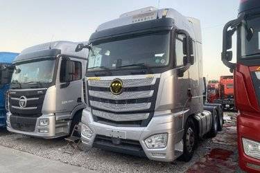二手福田 欧曼EST 6系重卡 北方版 580马力 6X4 AMT自动挡牵引车(国六) 双驱 康明斯二手牵引车 黄牌