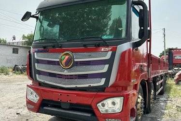 二手福田 欧曼EST 6系重卡 西南版 460马力 8X4 9.45米栏板载货车(国五) 前四后八 福田康明斯二手载货车 黄牌图片