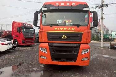 二手中国重汽 汕德卡SITRAK G7重卡 奢华版 540马力 6X4 牵引车(国六) 双驱 曼二手牵引车 黄牌图片
